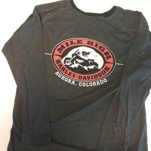 Long Sleeve Harley T-shirt, size Large